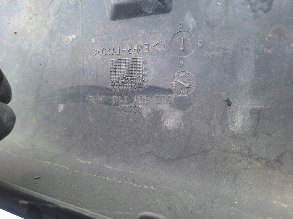 фото №10, Audi a3 8l накладка-спойлер бампер накладка спойлер молдинг pod 8l0807110 перед