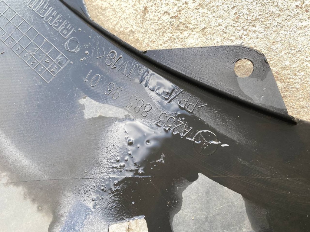 Mercedes glc w253 lci рестайлінг  бампер передній a2538859601 poznan Ціна