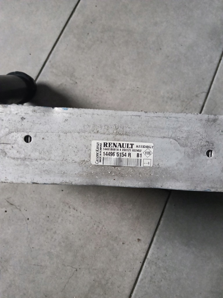 Интеркулер 144965154r dacia renault радиатор в Украине