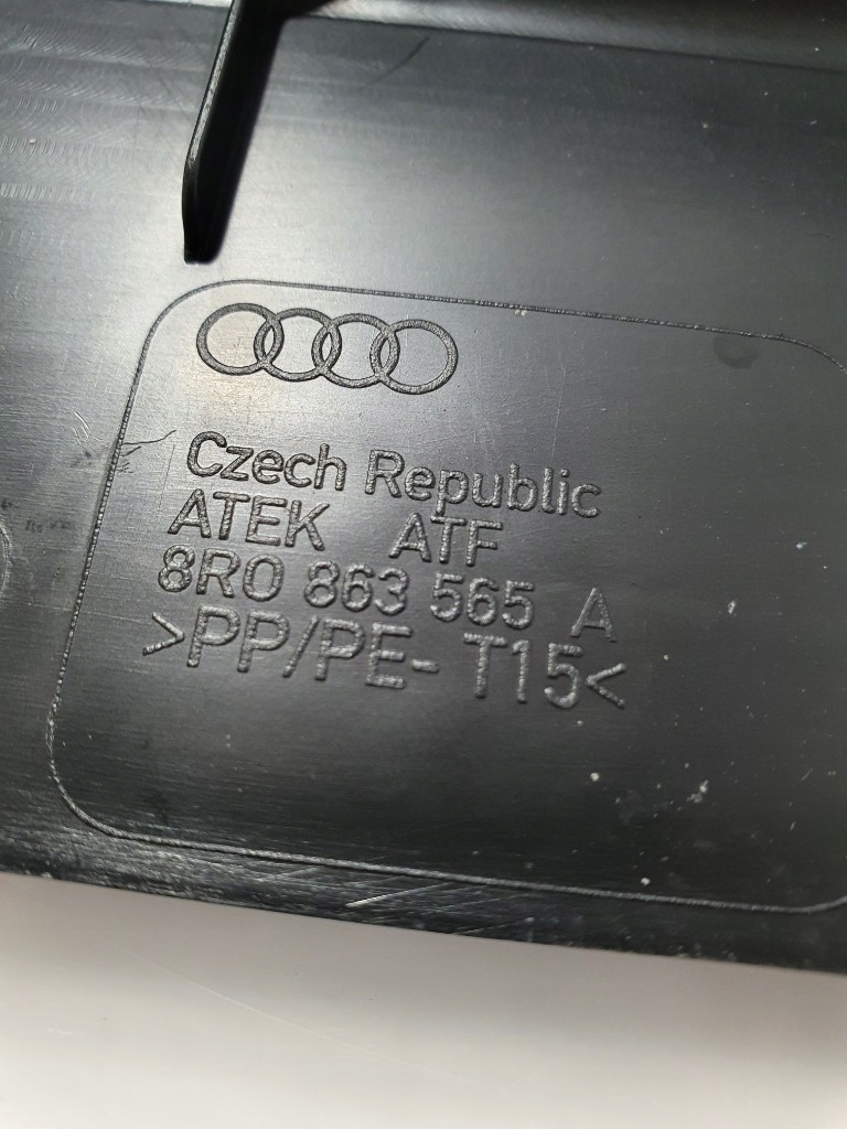 фото №9, Audi q5 захист кришка акумулятор 8r0863565a 8e0010175a