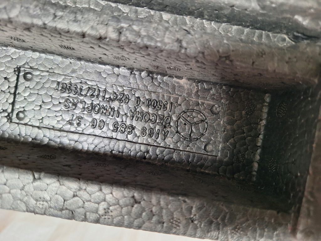 фото №10, Mercedes a klasa w169 абсорбер бампера перед a1698850637 пінопласт піна