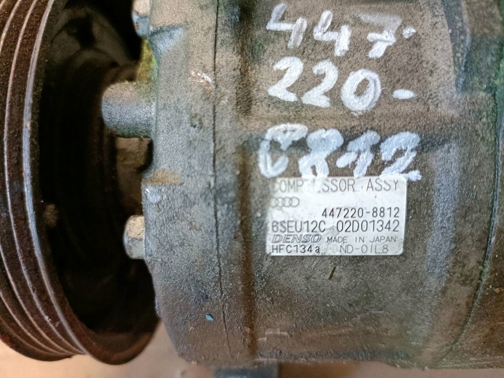 фото №8, Компресор кондиціонера audi 447220-8812