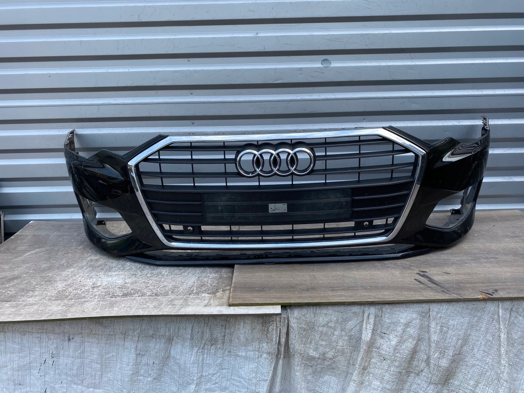 фото №1, Audi a6 c8 бампер перед передній 4k0807437 решітка радіатора 4k0853651
