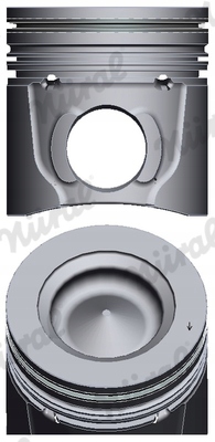 Купити Поршень goetze 8714500000 std iveco f4ae 00-