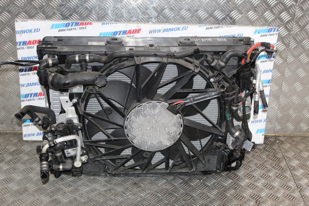 фото №7, Bmw 5 f07 gt комплект радіатор 550i 550ix