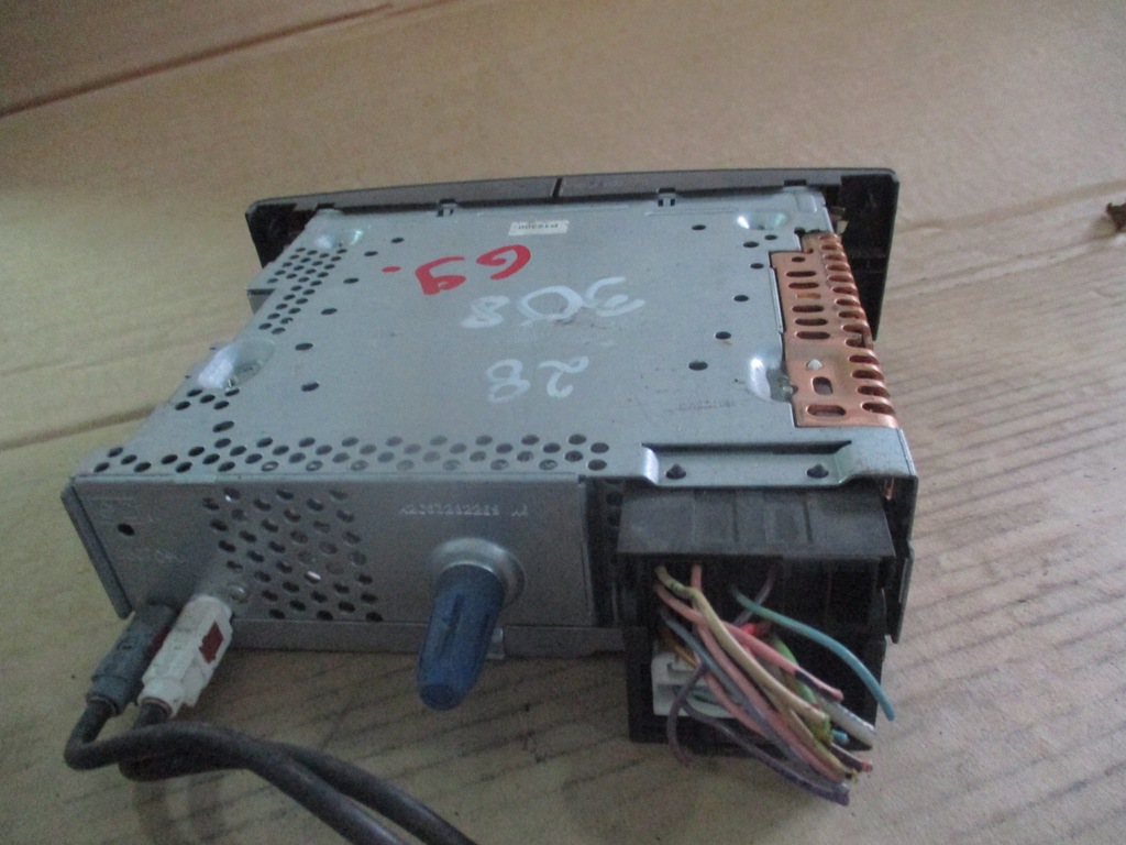 фото №4, Радіо радіопрогравач mp3 peugeot 308 t7 96660458xh