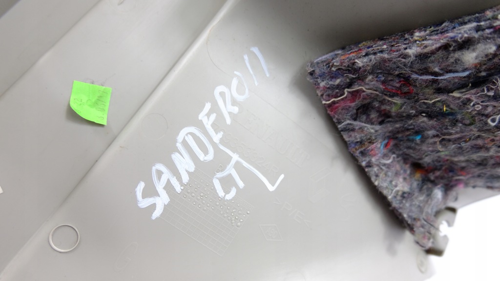 фото №10, Dacia sandero ii пластик захист стійка лівий задня 769353324r