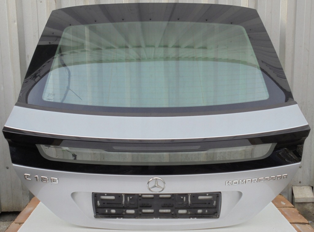 фото №1, Mercedes c w203 lift coupe крышка багажника задняя компрессор