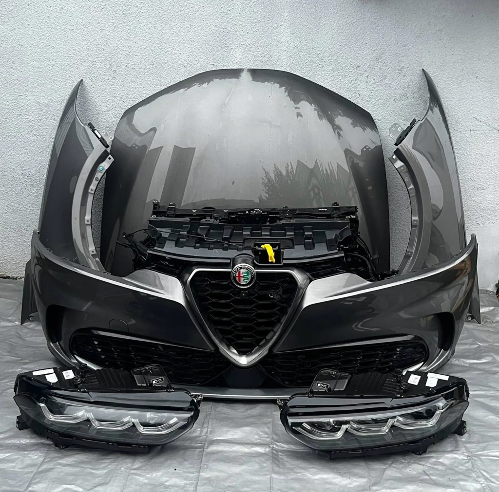 фото №4, Alfa romeo tonale бампер капот перед kompletny 2022-