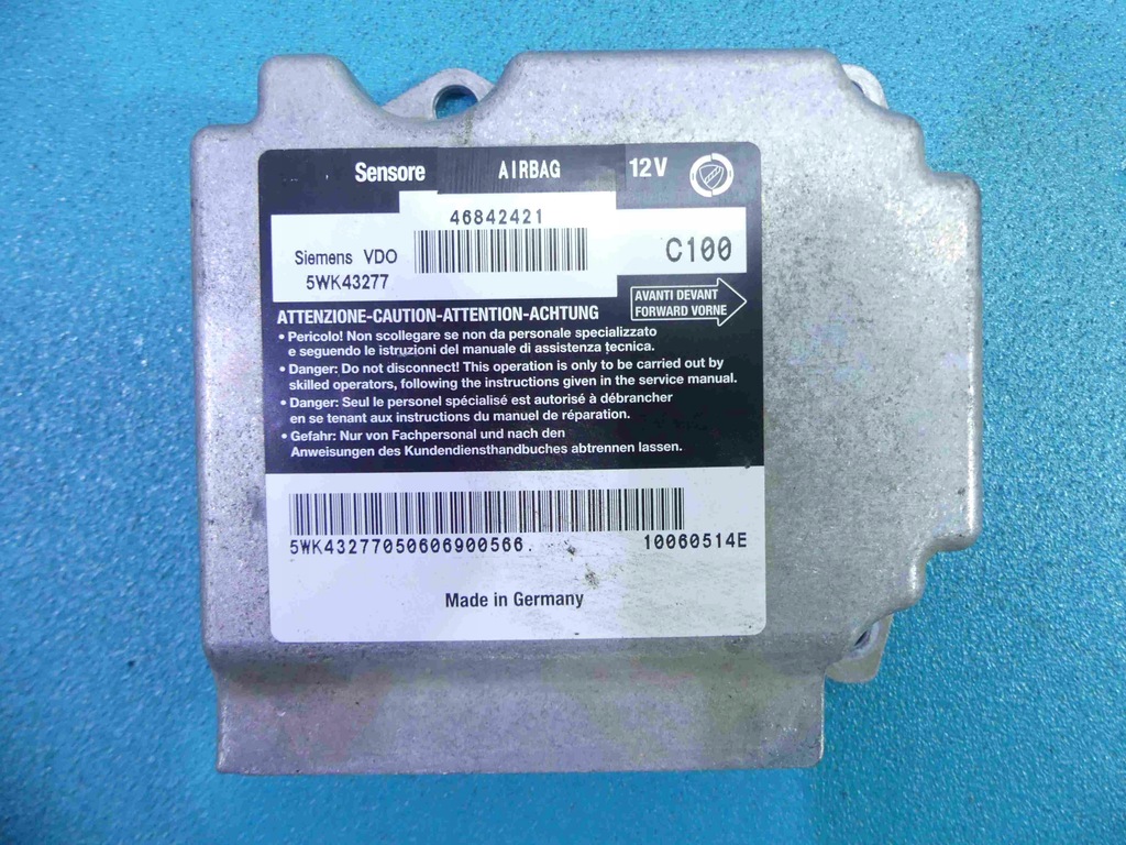 фото №8, Подушки безопасности воздушные ремни alfa romeo 147 lift