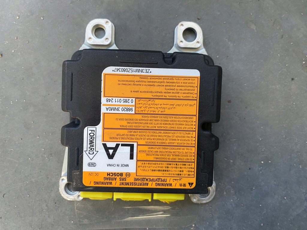 фото №6, Nissan leaf i консоль подушки безопасности ремни датчик