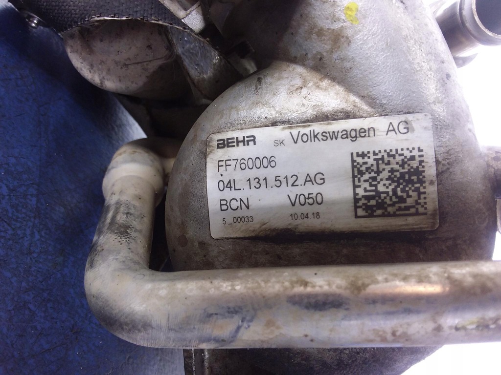 фото №4, Skoda rapid iii fl 1,6 tdi радіатор вихлопних газів