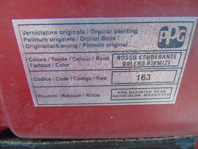 фото №8, Fiat qubo fiorino капот 13 r цвет 163