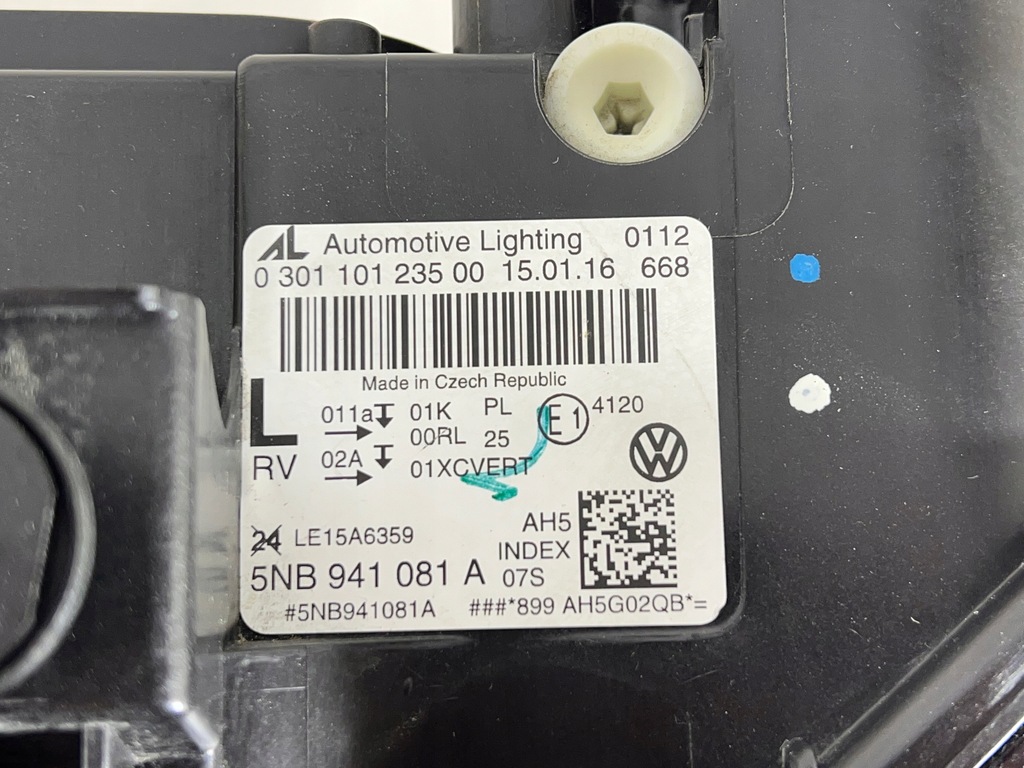 фото №13, Vw tiguan 2 ii full led 5nb фара лампа левая перед комплектная - ładna