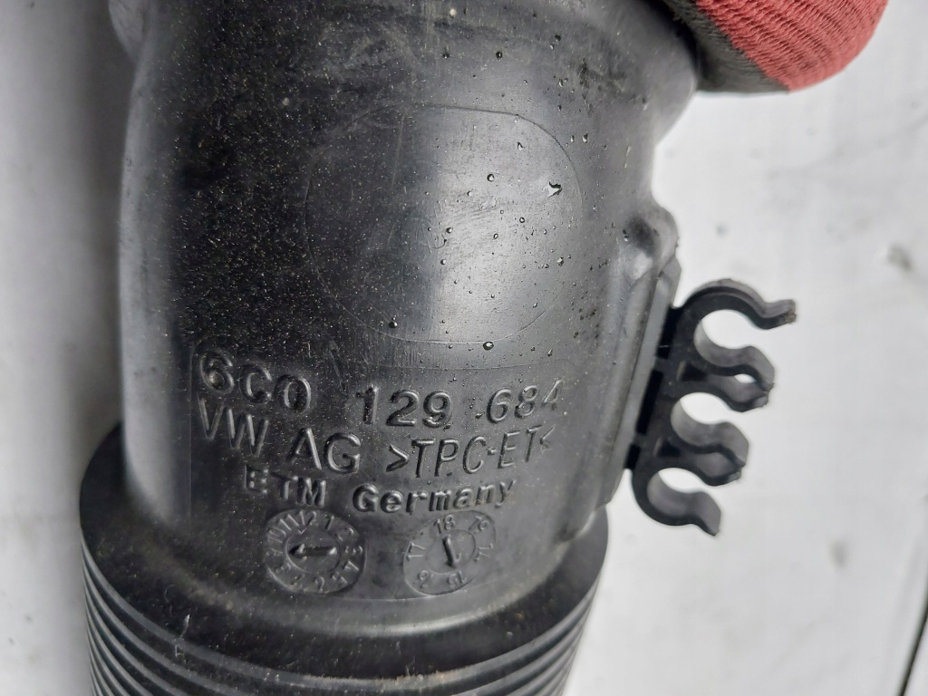 фото №3, Seat ibiza 6j skoda fabia ii iii rapid труба повітря 6c0129684