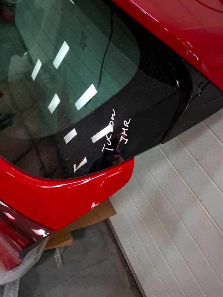 фото №10, Hyundai tucson iii 3 lift 18- kompletny задняя бампер pdc крышка багажника лампы jhr