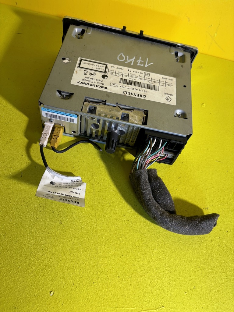 фото №3, Renault scenic iii радіо радіопрогравач 7649190391