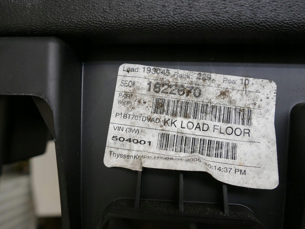 фото №9, Jeep cherokee kk підлога багажника бардачок полиця