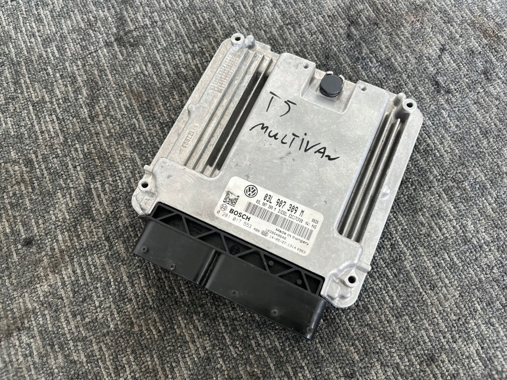 фото №11, Vw t5 multivan lift 2.0 tdi бортовий комп'ютер блок керування ecu двигуна оригінал europa