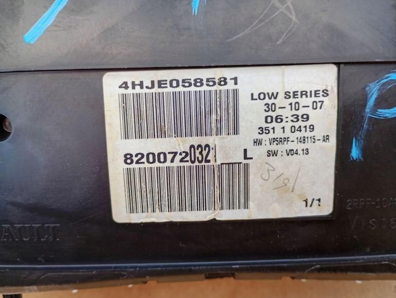 фото №4, Лічильник прилади renault megane ii 8200720321l