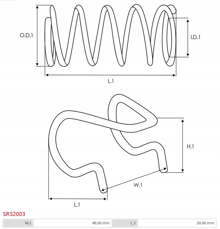 фото №3, Srs2003 as-pl пружина вилка