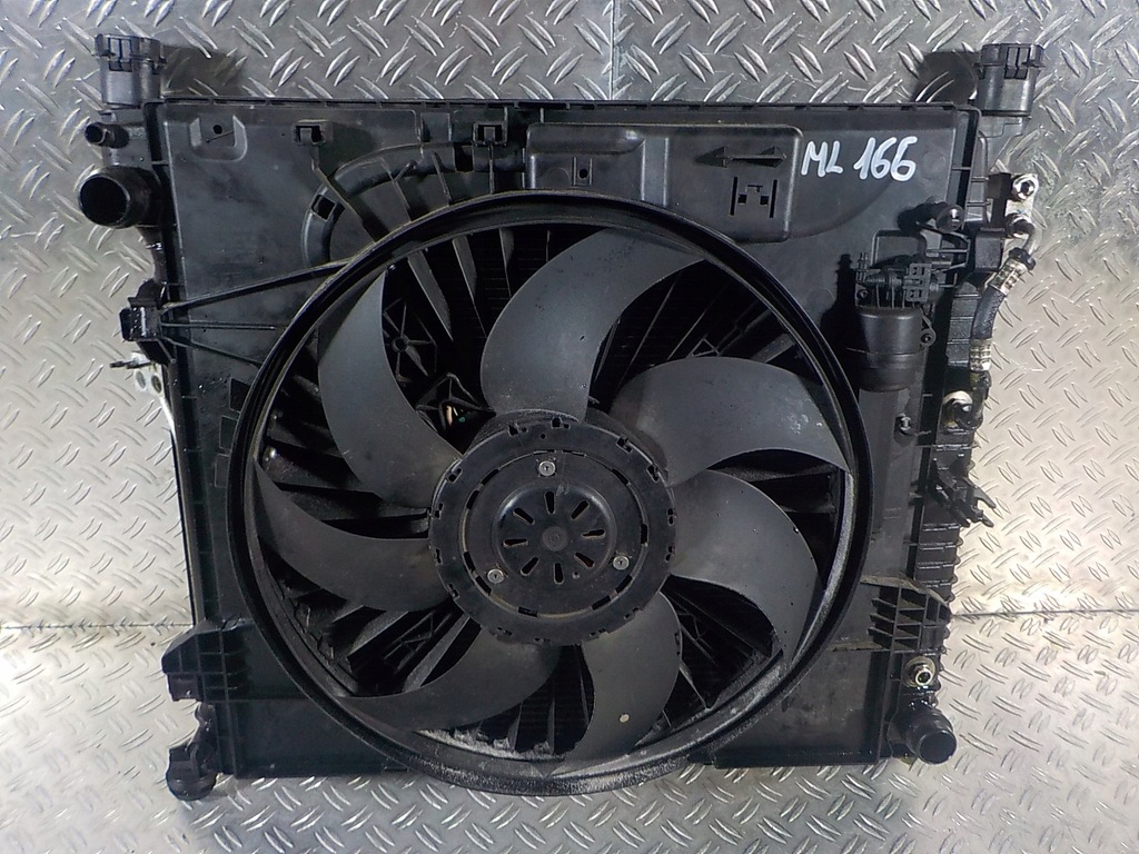 фото №1, Mercedes ml166 11-15 радіатор комплект