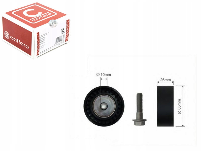 фото №1, Caffaro ролик ремень - ремень клиновой 022145276c 022