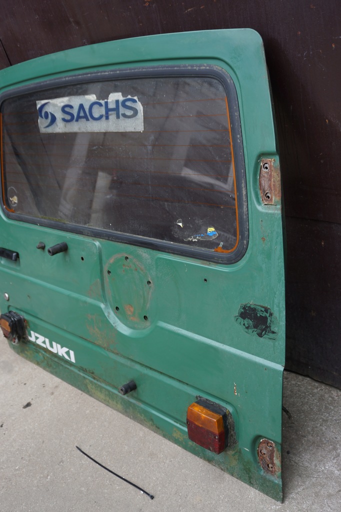 фото №6, Suzuki samurai крышка багажника дверь задняя багажника с стекло 410 413 blaszak