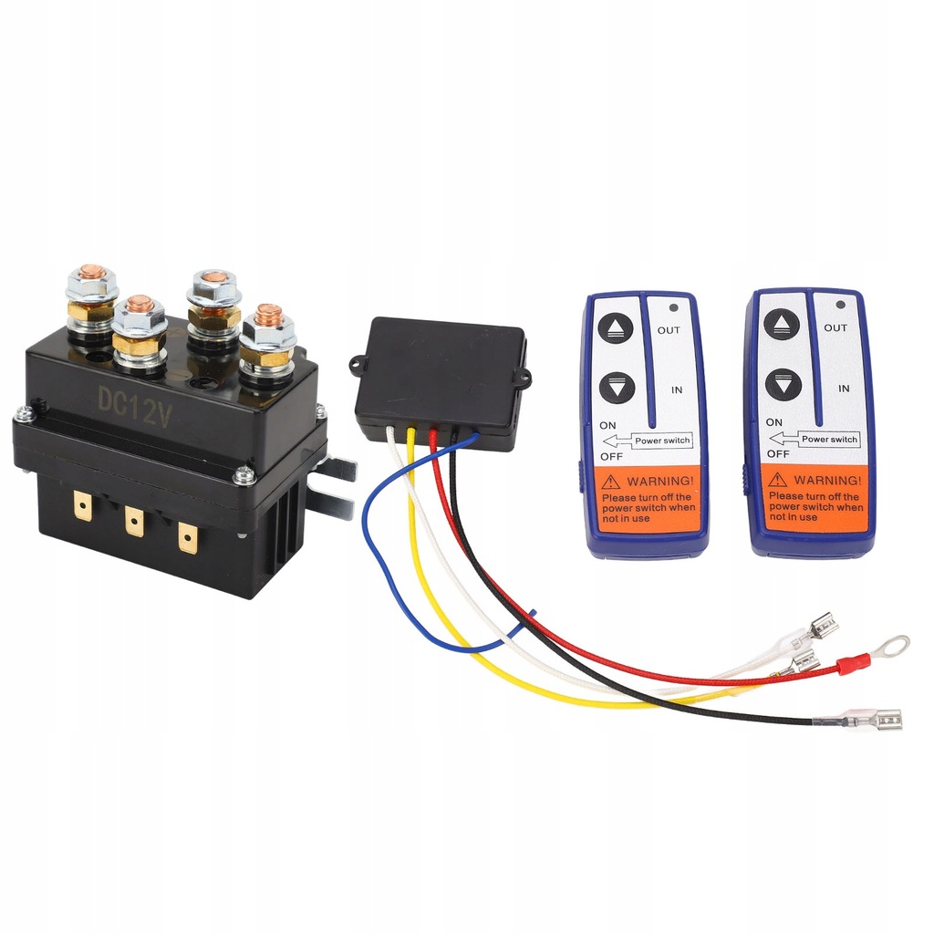 фото №12, Реле лебідка 500a контактор 12v 30w