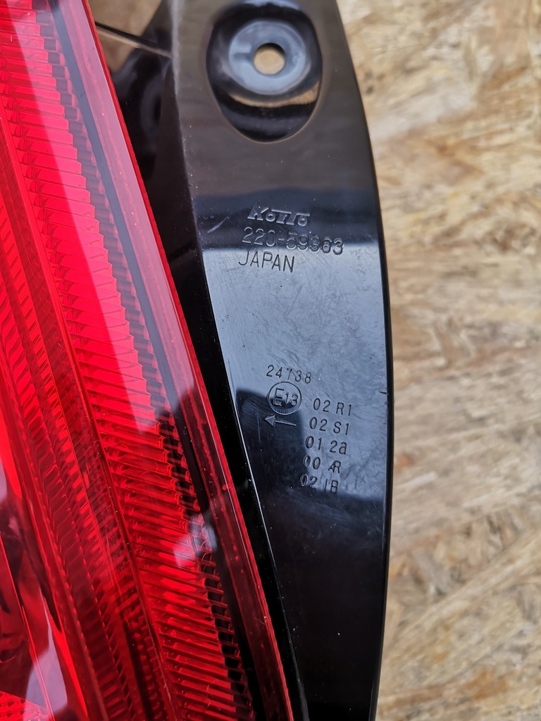 фото №7, Suzuki swift vi лампа левый задняя