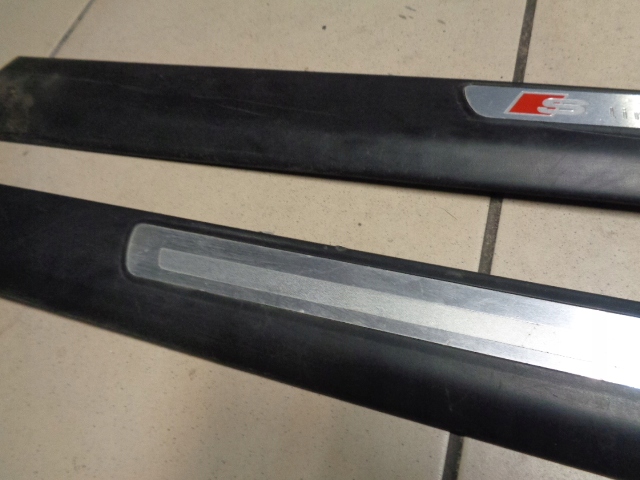 фото №10, Накладки порогові s-line audi a6 c6 04-10