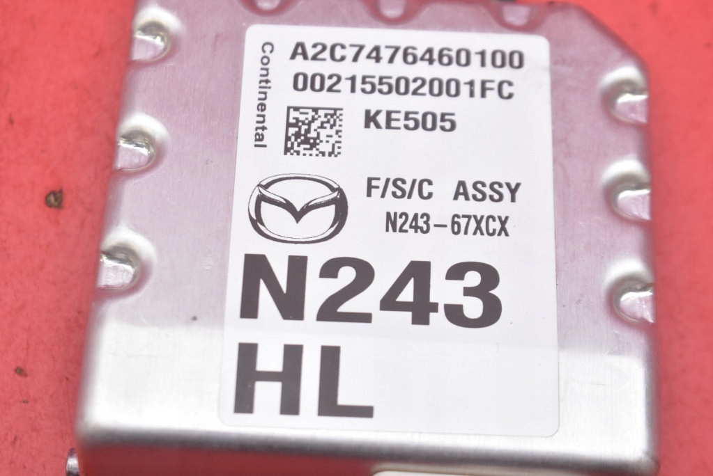 фото №3, Камера радар ассистент поперечина движения n243-67xcx mazda mx5 mx-5 4 iv nd 15-21