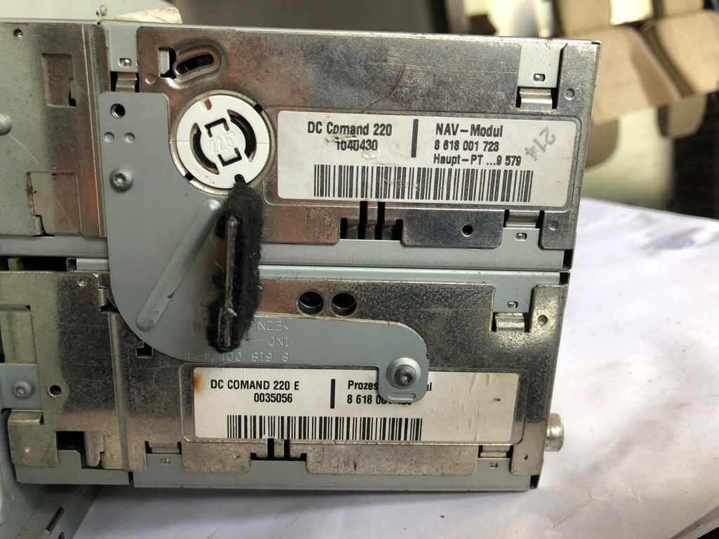 фото №2, Mercedes w220 w215 радіо навігація command navi оригінальний номер