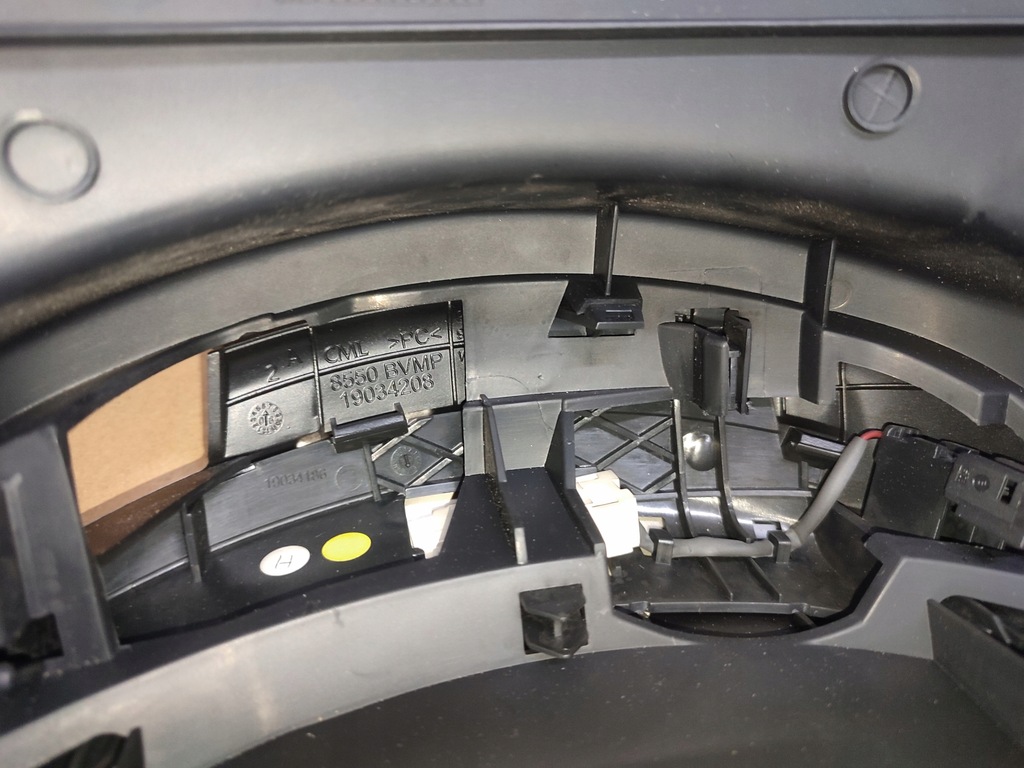 фото №9, Корпус колонки рулевого защита пластик citroen c4 picasso i 2006-2013