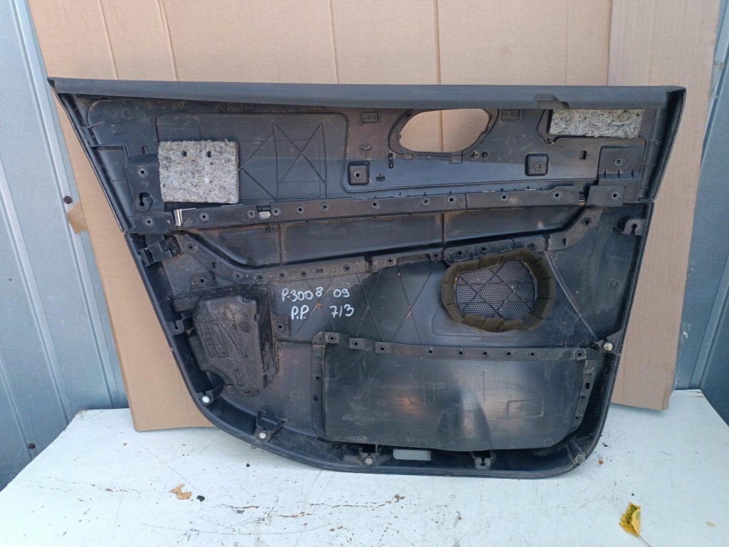фото №6, Обшивка оббивка двері правий перед peugeot 3008 i 9683035577