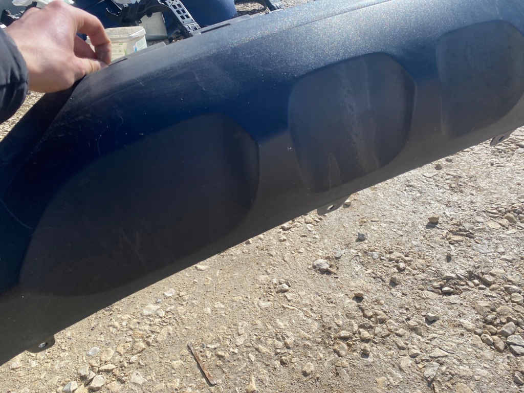 фото №11, Kia sportage iv lift накладка бампера задня