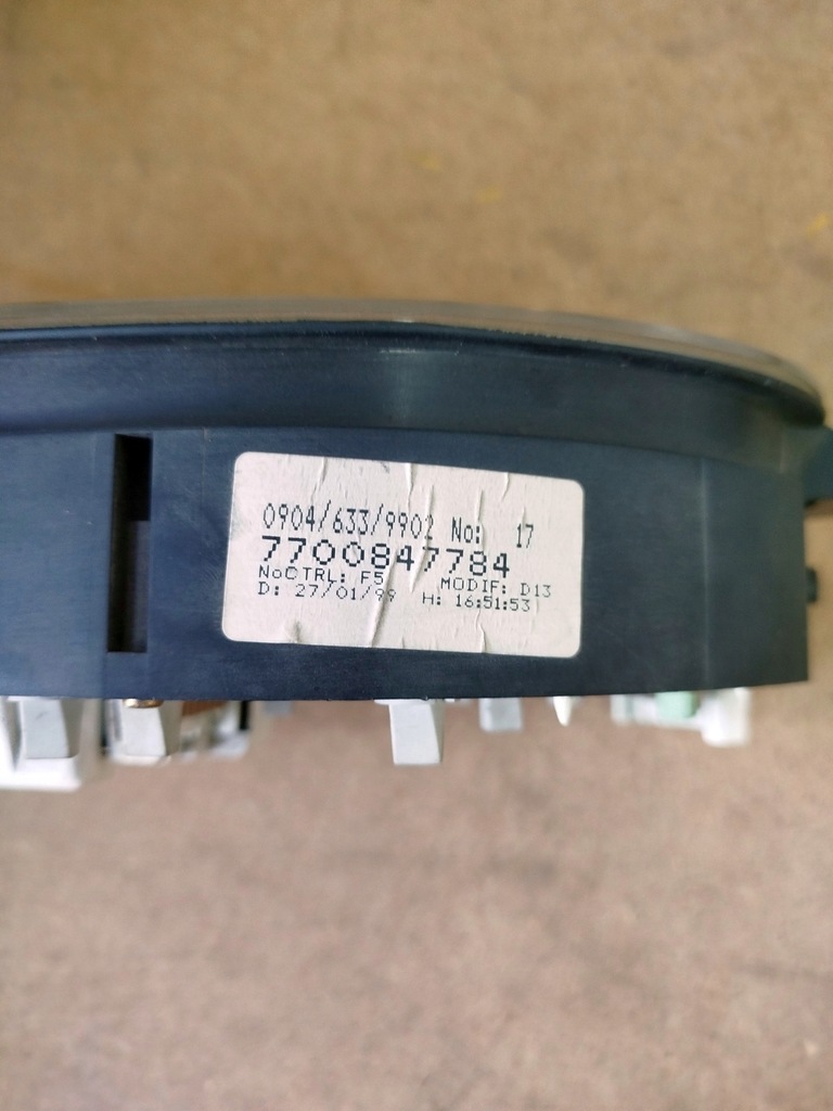 фото №8, Лічильник спідометр renault scenic i 7700847784