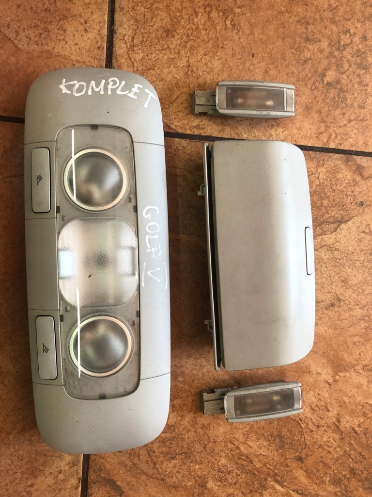 фото №1, Golf v лампа потолочный бардачок полка верхний