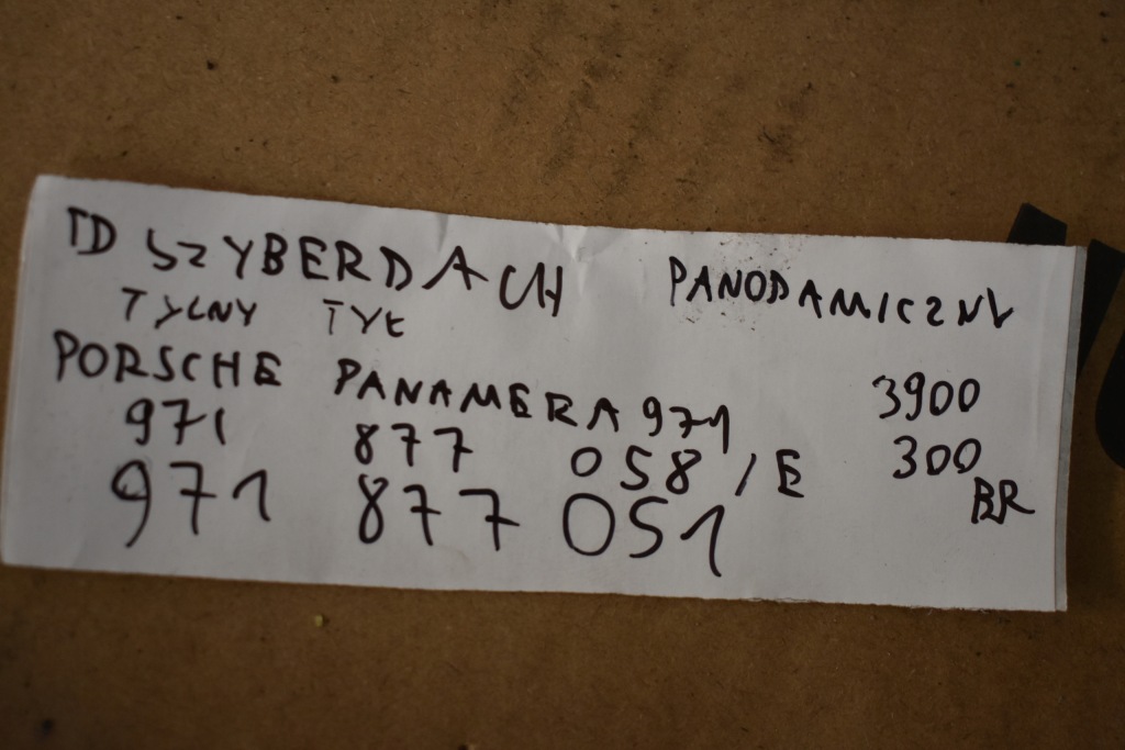 фото №5, Idealny люк панорамний задня задній porsche panamera 971 1