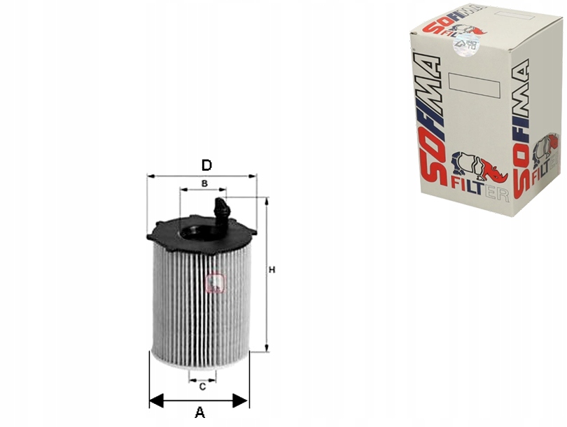фото №1, Sofima s 5066 pe фильтр масла