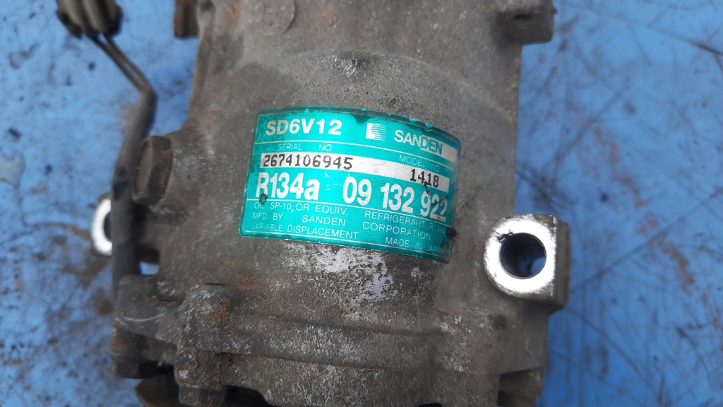 фото №7, Компресор кондиціонера opel astra g 2.0d 00r r134a