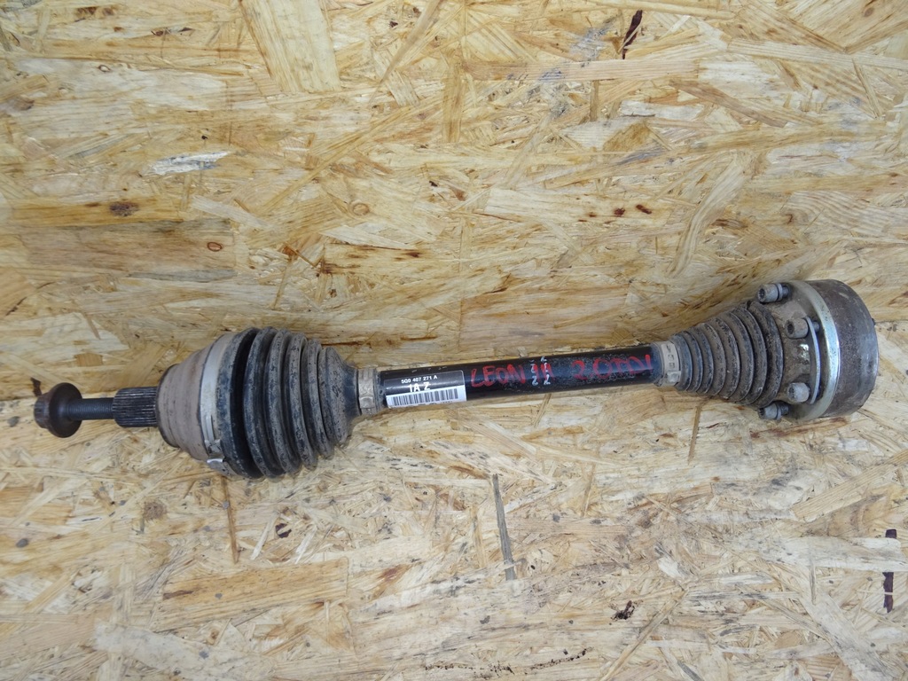 фото №1, Seat leon iii приводной вал левая 5q0407271a