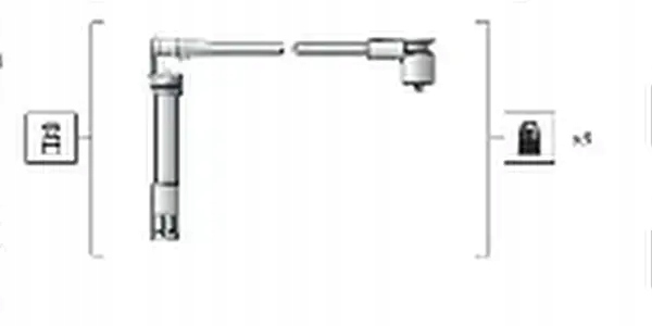 Купить Провода зажигания 941318111162 magneti marelli