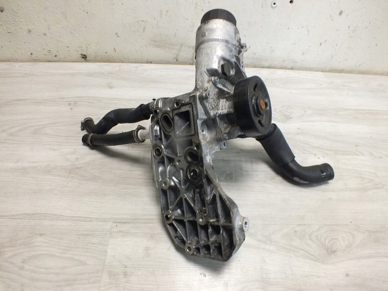 фото №1, Korando iii 2.2 основание фильтра масла радиатор