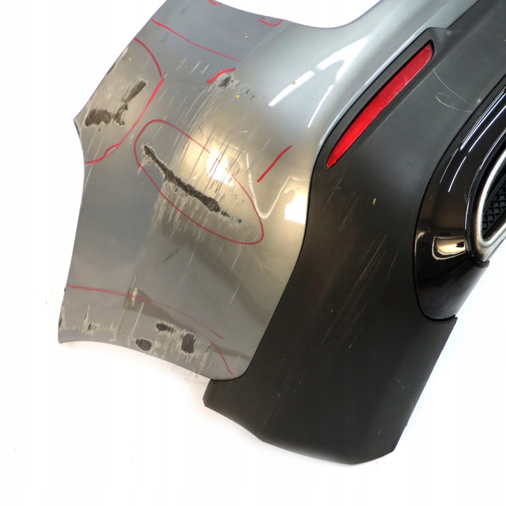 фото №14, Mercedes x253 бампер задний amg selenite grey szary металлик - 992