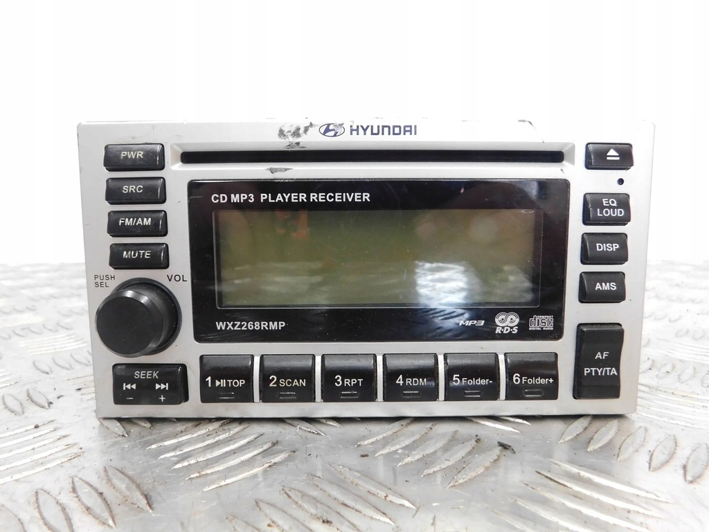 фото №1, Радіо hyundai santa fe ii wxz268rmp