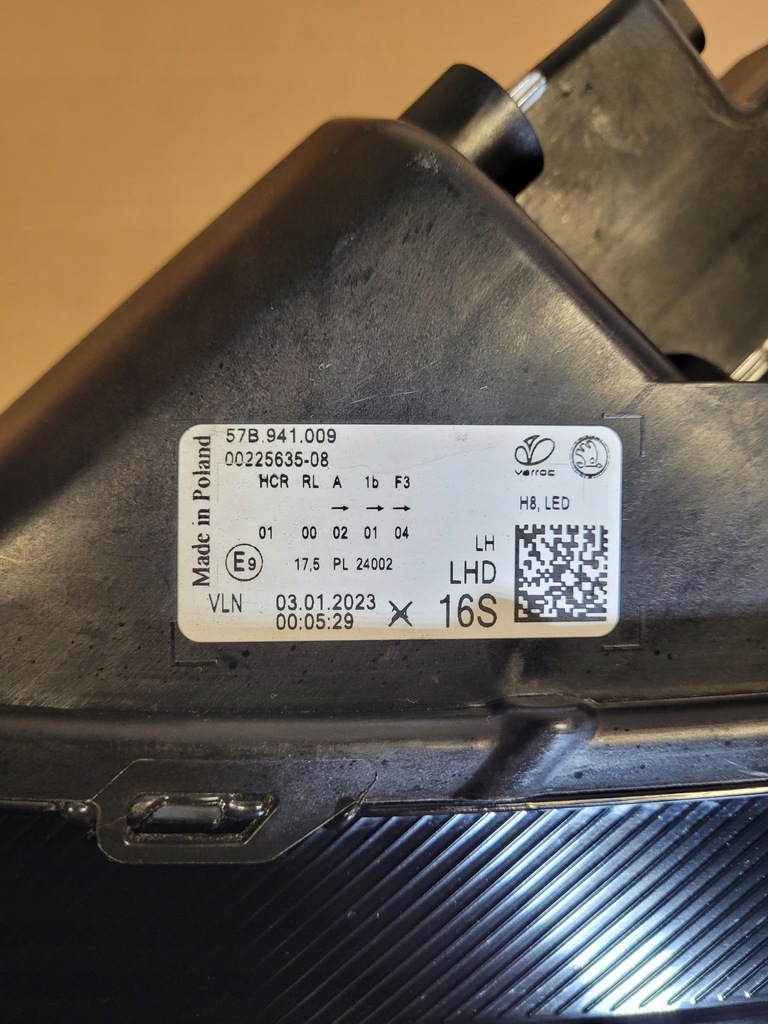 фото №12, Skoda karoq 57b lift led 22r- лампа левая передняя