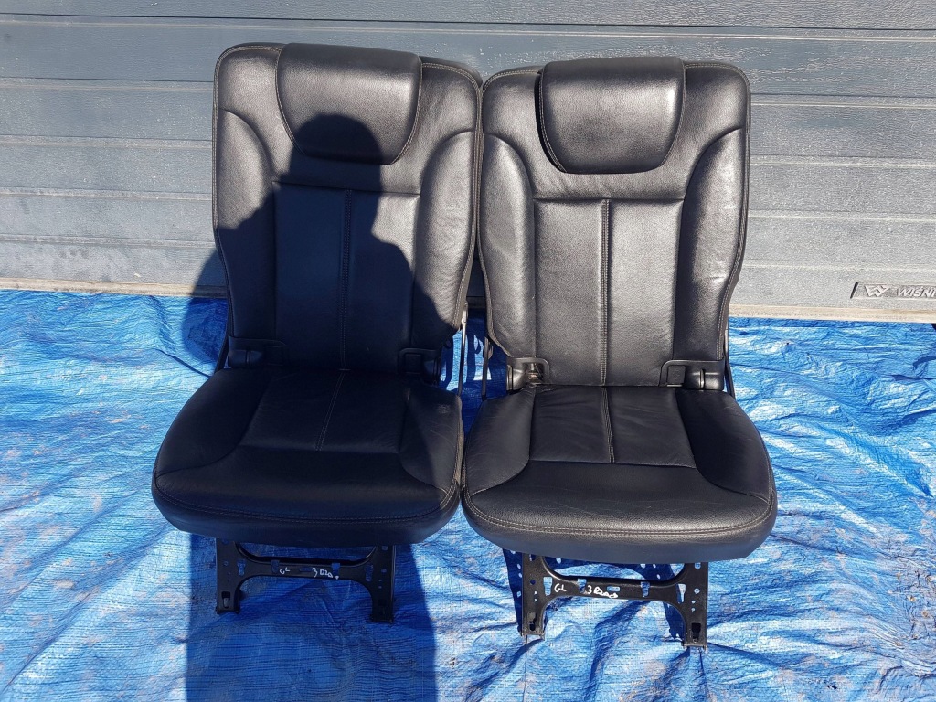 Купить Mercedes gl x164 сиденья 3 iii ряд правый левый кожа комплект