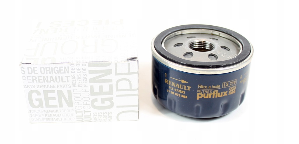 фото №10, Фильтр масла renault clio iii 7700274177 оригинал