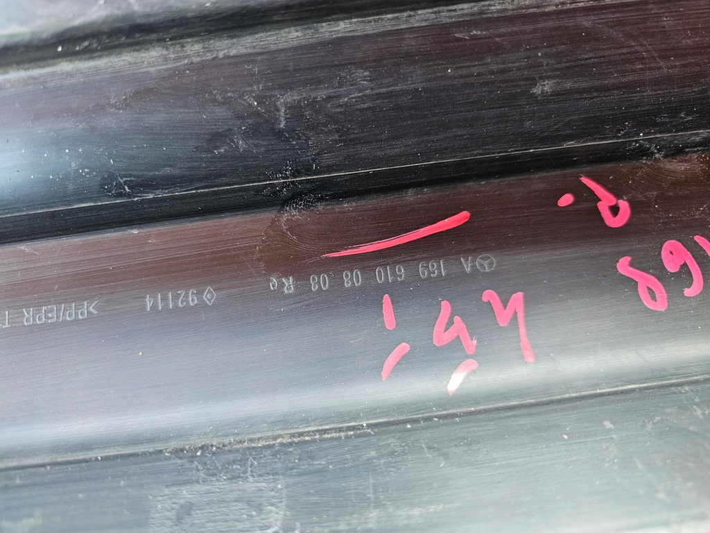 фото №14, Mercedes w169 молдинг порог порог правая a1696100808